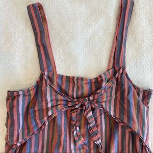 madewell striped tank top